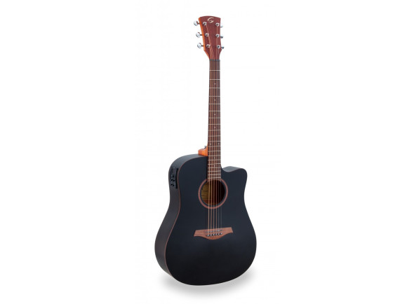 Soundsation Guitarra acústica Dreadnought Cutaway c/preamp CODY DNCE-BK Soundsation Guitarra acústica Dreadnought Cutaway c/preamp CODY DNCE-BK